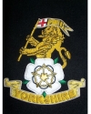 Medium Embroidered Badge - Yorkshire Regiment
